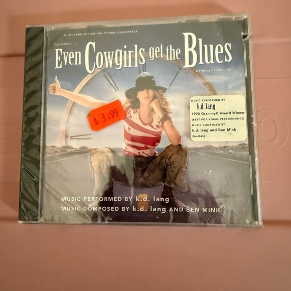 NWT k.d. Lang | Even Cowgirls Get the Blues | Vintage CD - Picture 1 of 2